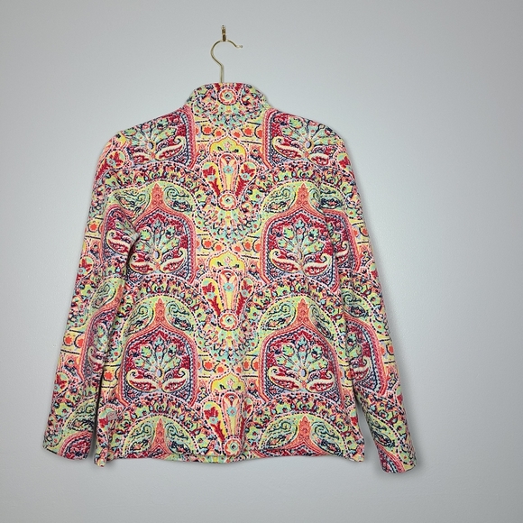 Talbots | multi color pull over - Picture 9 of 9